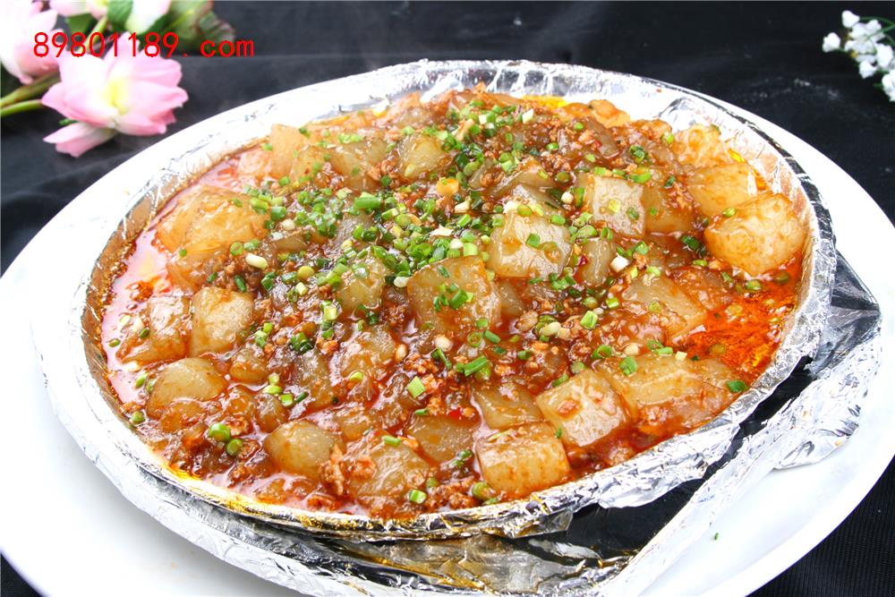 铁板凉粉
